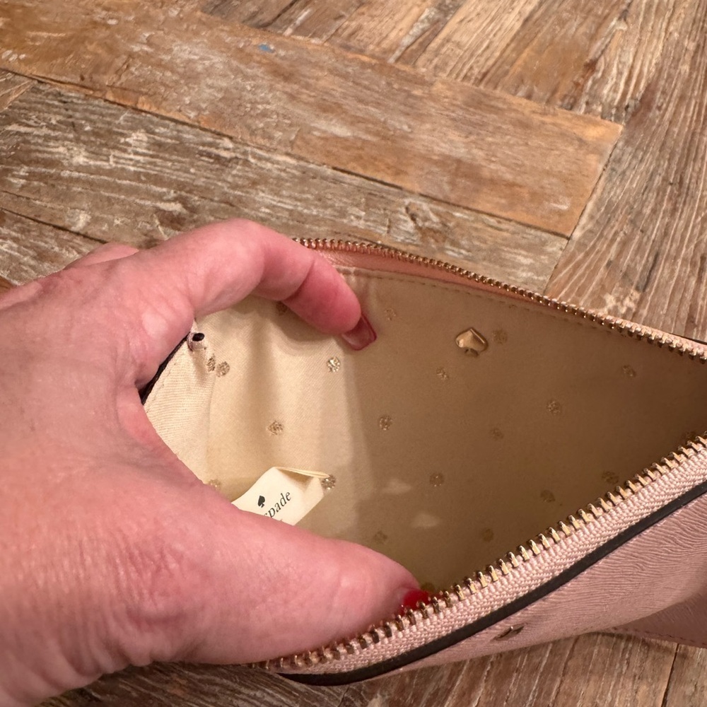 Kate Spade ♠️ birds of a feather Pink Wristlet - Picture 10 of 10